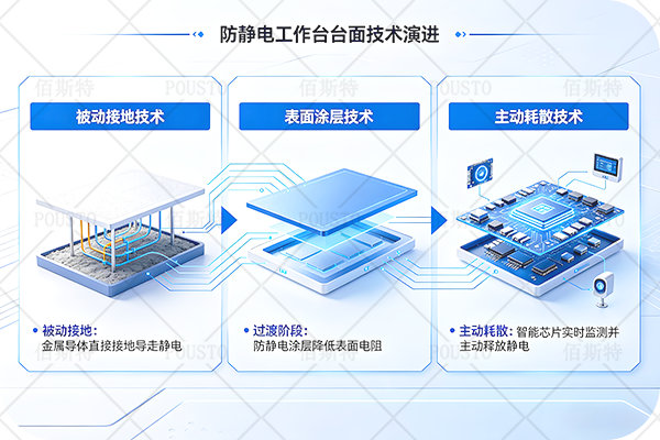 防靜電臺面,靜電泄放解決方案